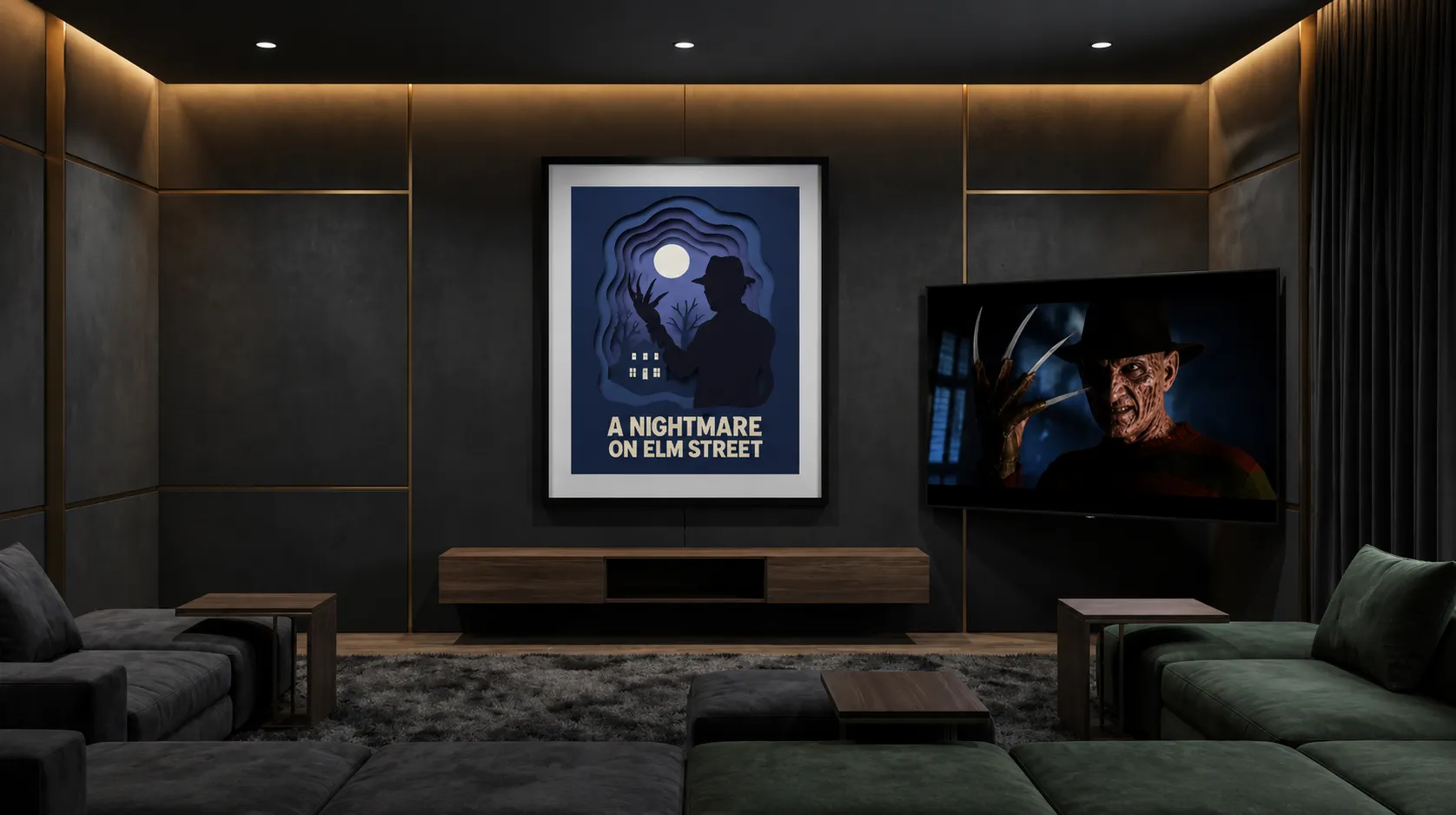 tableau film culte décoration cinéma
